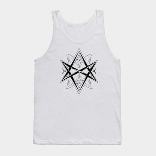 Unicursal Hexagram | Pagan Symbol Tank Top